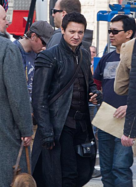 Set photos of Jeremy Renner and Gemma Arterton in Hansel & Gretel: Witch Hunters