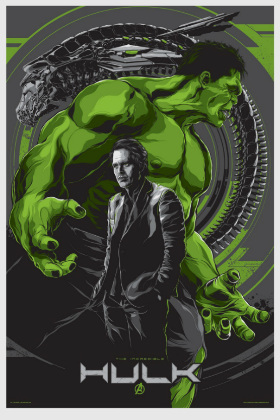 hulk mondo Four More of The Avengers Posters by Mondo have been Announced