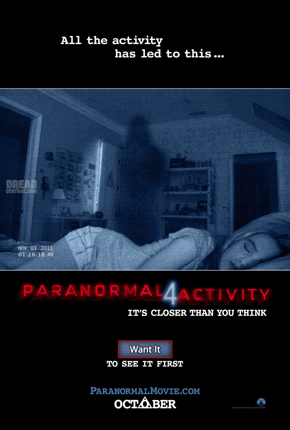 Paranormal Activity 4 Trailer: Will Questions Finally be Answered? Probably Not, But it’s Still Creepy as Hell