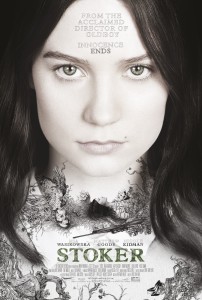 Stoker poster 202x300 Movie Review: Stoker is a Dark and Mysterious Film from Park Chan wook