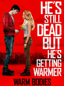 Warm bodies poster 225x300 Movie Review: Warm Bodies is a Cute Zom Rom Com